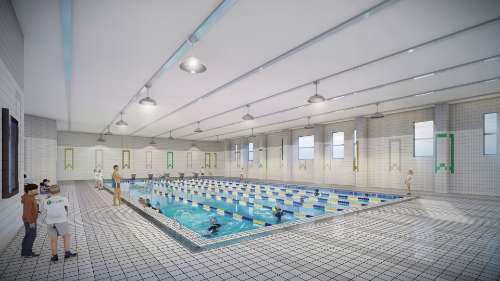 Semi-Olympic Swimming Pool